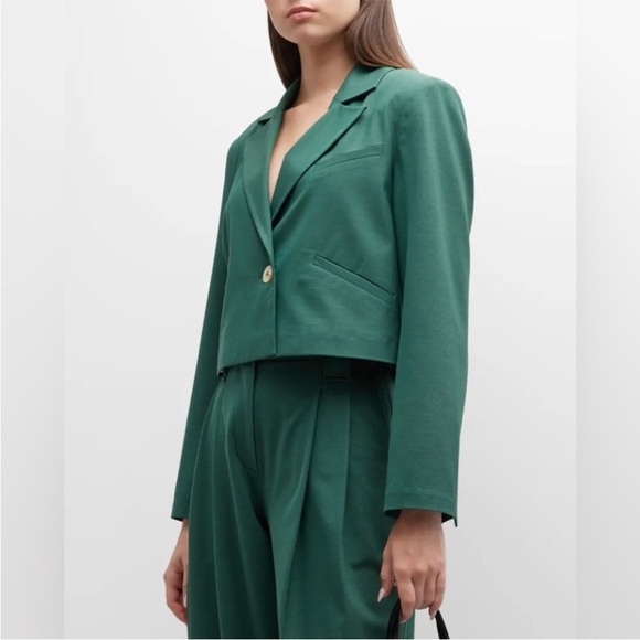 Ganni Dark Green Trousers and blazer - Picture 8 of 16